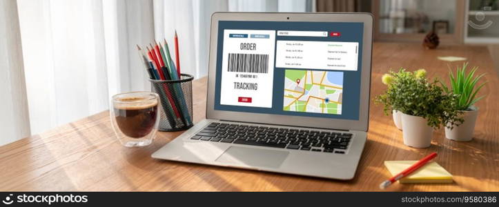Delivery tracking system for e-commerce and modish online business to timely goods transportation and delivery. Delivery tracking system for e-commerce and modish online business