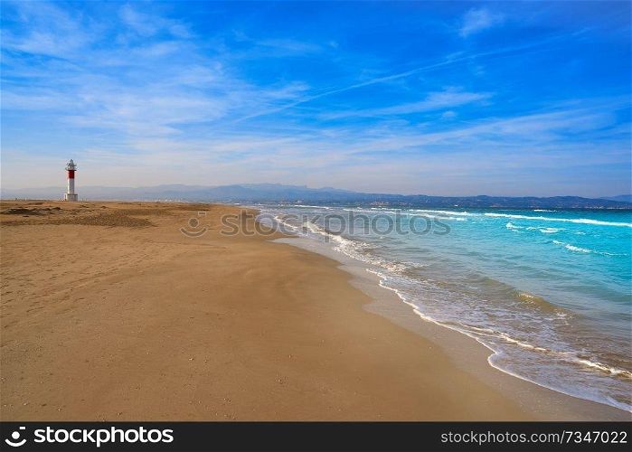 Delta del Ebro Ebre beach Punta del Fangar in Tarragona Costa Dorada Deltebre