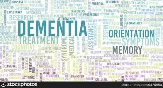 Dementia Symptoms as a Mental Degeneration Concept. Dementia