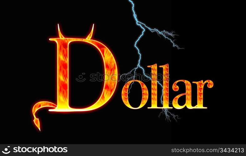 Demon dollar.