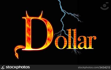 Demon dollar.