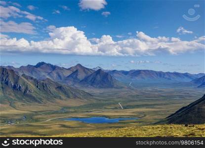 Dempster Highway in the Canadian Arctic