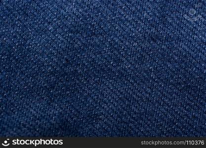 Denim canvas of blue color as a background