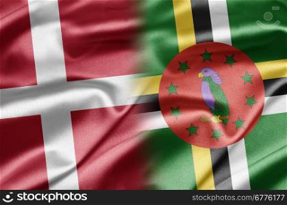 Denmark and Dominica. Denmark and the nations of the world.