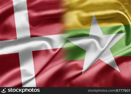 Denmark and Myanmar. Denmark and the nations of the world.