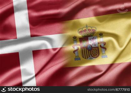 Denmark and Spain. Denmark and the nations of the world.