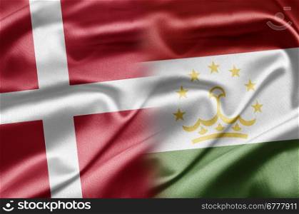 Denmark and Tajikistan. Denmark and the nations of the world.