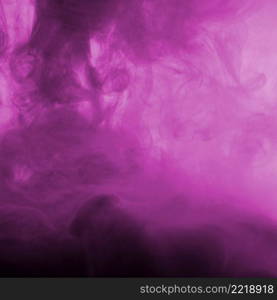 dense flowing purple cloud