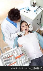 Dentist and Patient