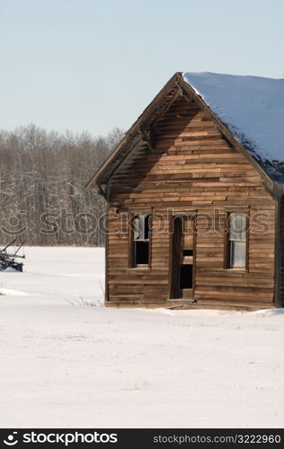 Derelict building in Alberta Canada