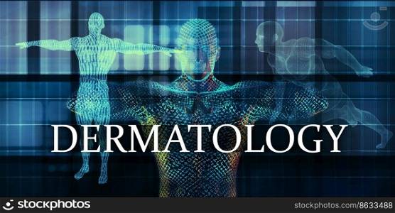 Dermatology Medicine Study as Medical Concept. Dermatology