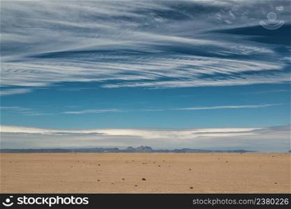 Desert coast of San Ignacio Lagoon, Baja California, Mexico