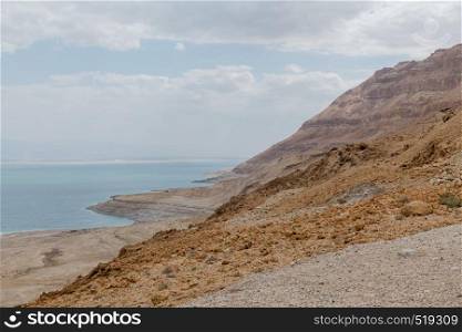 Desert landscape of Israel, Dead Sea, Israel. Desert landscape of Israel, Dead Sea