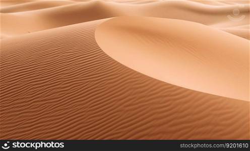 Desert natural background. Illustration Generative AI
