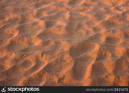 Desert sand texture from the sand in Egypt