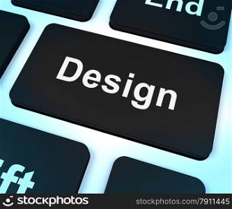 Design Computer Key Means Creative Artwork Online. Design Computer Key Meaning Creative Artwork Online