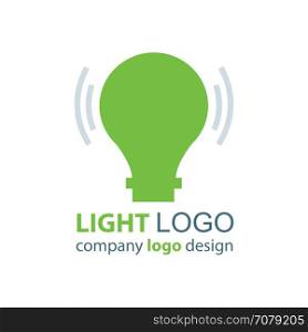 design light logo green design