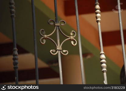 Design on railing in Costa Rica