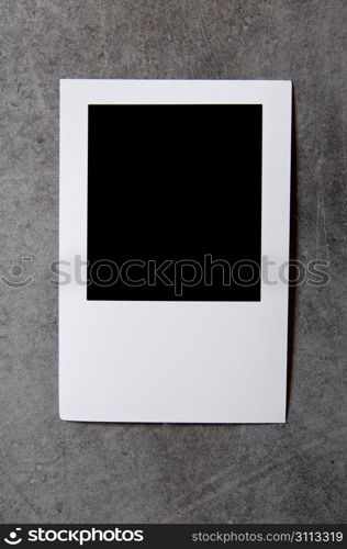 Designer concept - blank photo frames for your photos