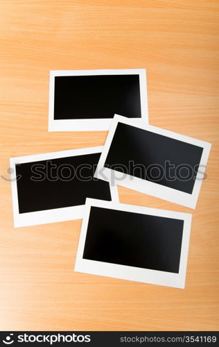 Designer concept - blank photo frames for your photos