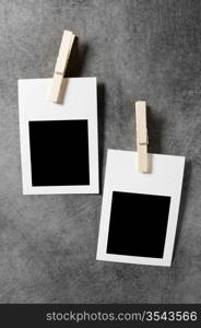 Designer concept - blank photo frames for your photos