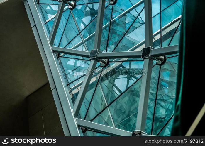 Detail image of Modern glass building architecture