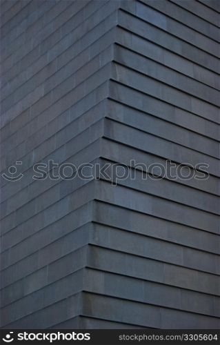 detail of a grey mordern building usable as background
