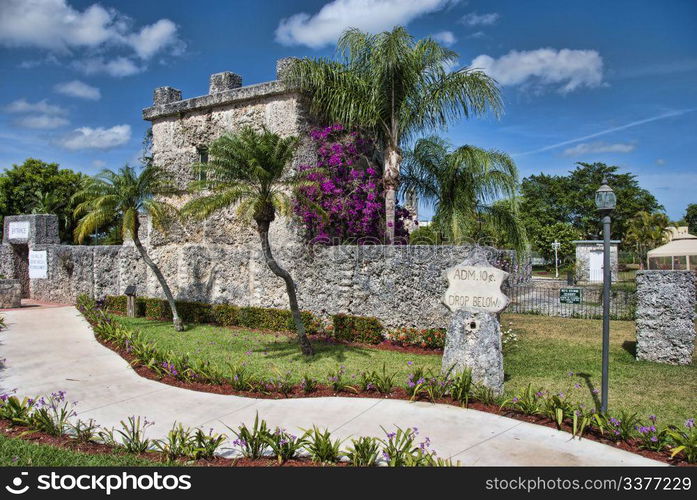 Detail of a Park in Miami, Florida, April 2009