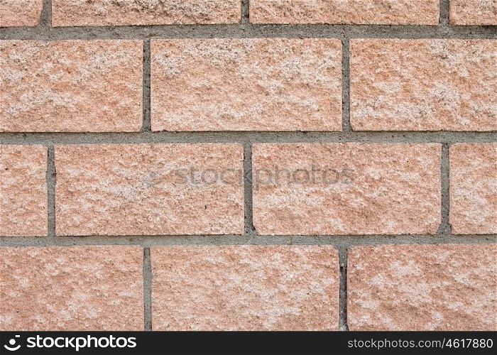 Detail of a red brick wall for wallpaper