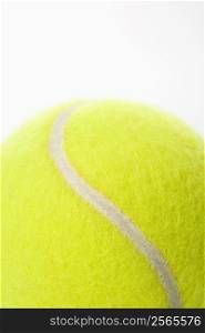 Detail of a tennis ball.