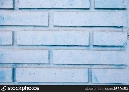 Detail of a white brick wall for wallpaper