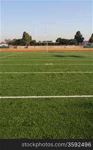 Detail of American Football Field