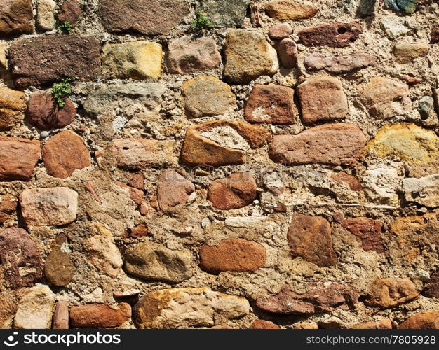 detail of an old wall. old wall