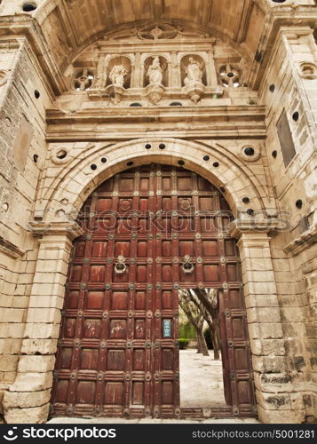 Detail of Monastery of the Carthusian order placed at Jerez's city of the Frontier