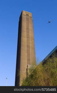 detail of tate modern museum in london