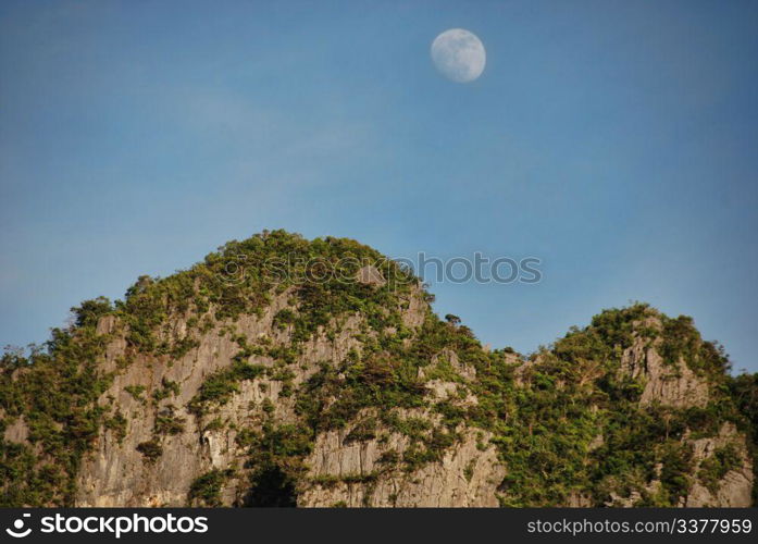 Detail of Thailand Island in the Phuket Province, Summer