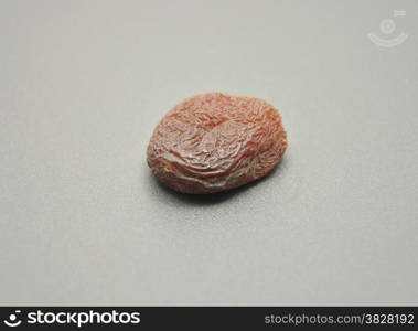 Detailed and colorful image of dried apricot