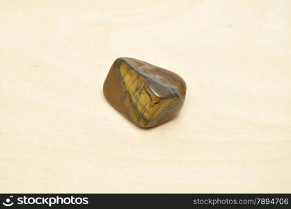 Detailed and colorful image of tiger&rsquo;s eye mineral