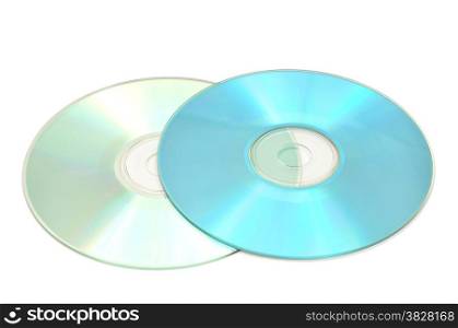Detailed but simple image of compact disc