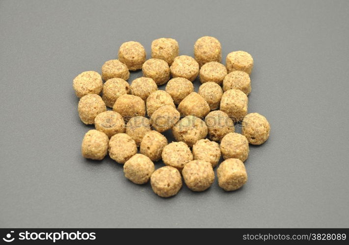 Detailed but simple image of dog food