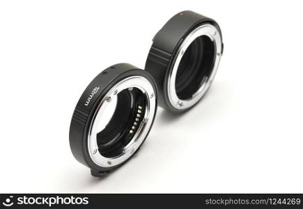 Detailed but simple image of extension tube