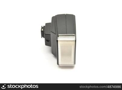 Detailed but simple image of flash on white