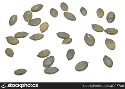 Detailed but simple image of pumpkin seed