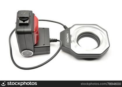 Detailed but simple image of ring flash