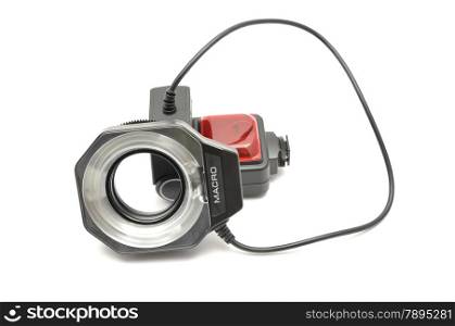 Detailed but simple image of ring flash