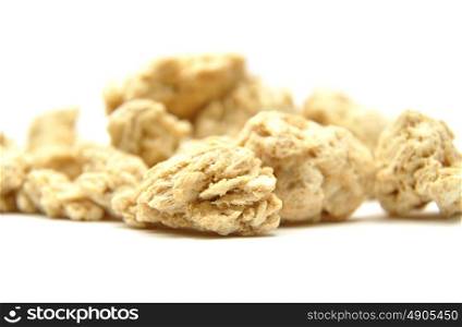 Detailed but simple image of soy granule