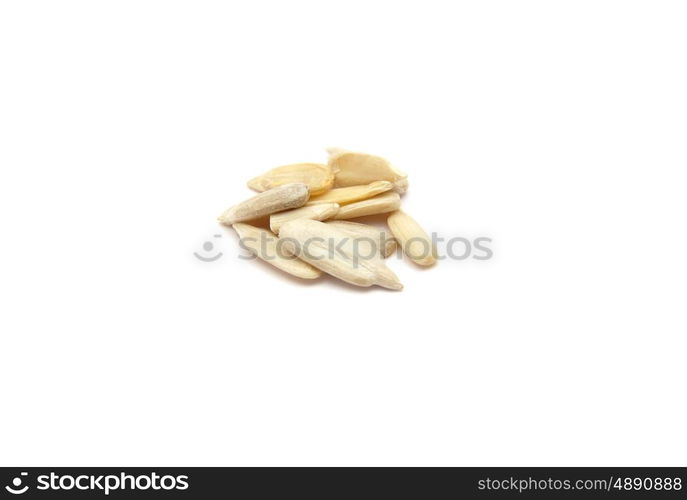 Detailed but simple image of sunflower seed