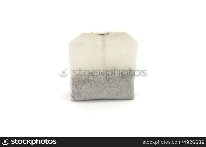 Detailed but simple image of tea bag