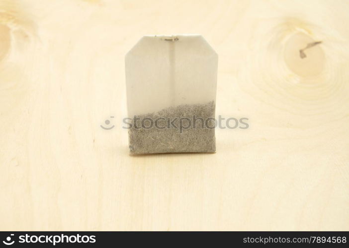 Detailed but simple image of tea bag