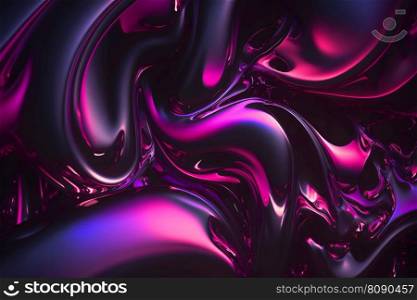Detailed glossy abstract liquid silk fabric texture background in motion moment, Purple silk satin fabric. Neural network AI generated art. Detailed glossy abstract liquid silk fabric texture background in motion moment, Purple silk satin fabric. Neural network AI generated
